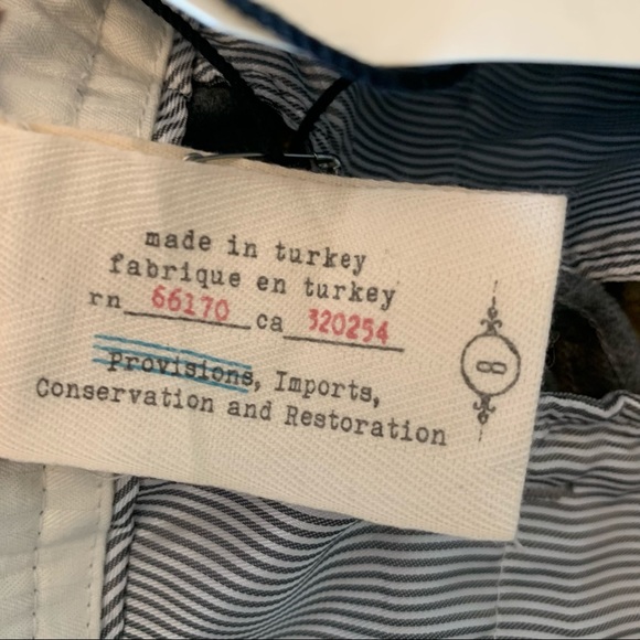 Anthropologie Cartonnier wide leg pedal pushers - Picture 7 of 7